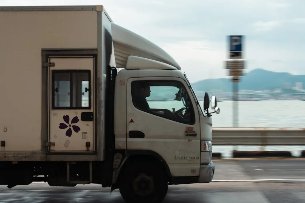 transporte de productos en contenedores