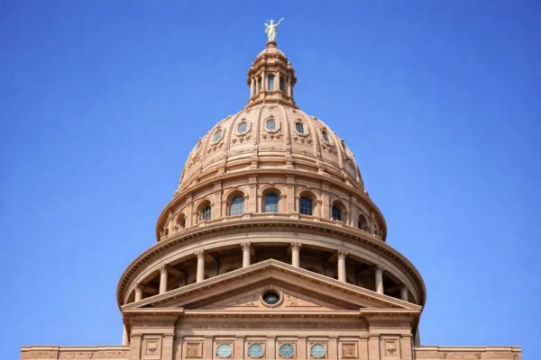 Capitolio del estado de Texas, donde se firmó la ley SB 1644 sobre créditos para seguros de motocicletas
