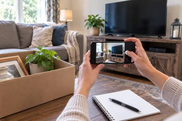 Inventario del hogar con fotos para reclamar un robo más rápido